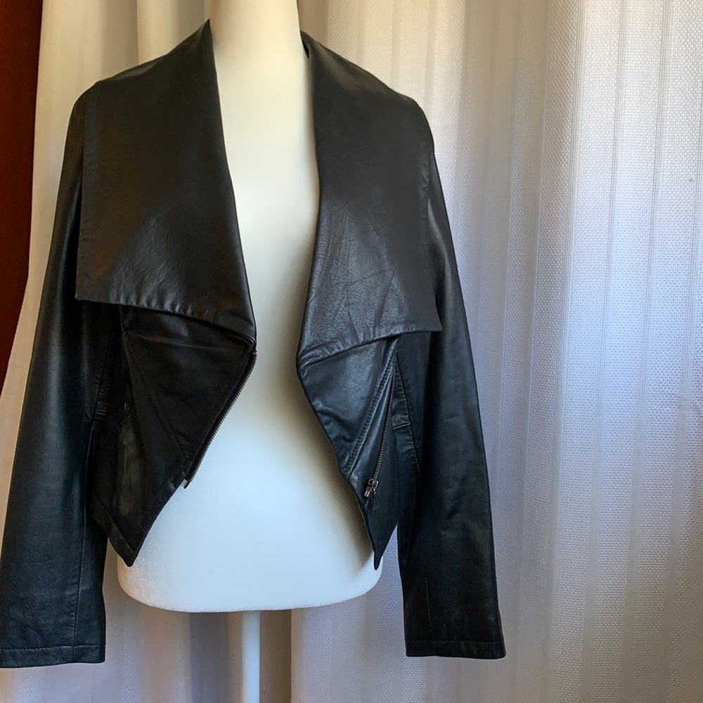 Leather jacket (sheep leather!) - Picture 2 of 3